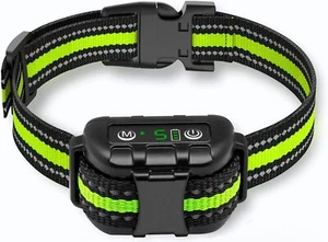 Smart Dog Bark Control Halsband Wiederaufladbar Anti Bellen Reflektierendes Halsband für Hunde - Bild 1 von 6