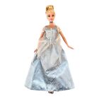 2004 Disney Princess Sparkle Princess Cinderella Doll Glass Slippers Dressed EUC