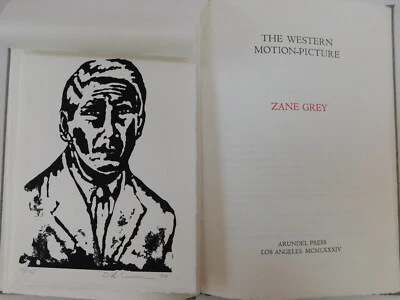 The Western Motion Picture ~ Zane Grey, 1984 Signed Limited Edition - Image 1 of 4
