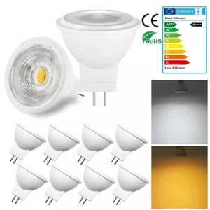 1-10Pcs MR11 LED Bulbs Bi-Pin Base 3W/5W AC/DC12V-24V Light Bulbs Energy Saving - Picture 1 of 17