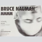Bruce Naumann. MMMM. Ausstellungsplakat Aaachen 1993