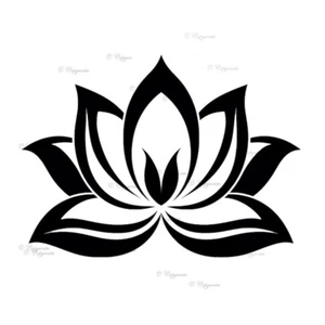Lotus Flower Vinyl Car Decals Window Bumper Waterproof Stickers - Picture 1 of 15