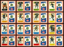 1982-83 Post Cereal St. Louis Blues Mike Liut NHL Hockey Mini Card Set of 16