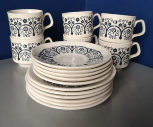 Juego de té vintage Tams x 17 piezas - Imagen 1 de 4