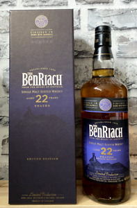 Whisky Benriach 22 Jahre 2016  Peated Second Edition Dunder