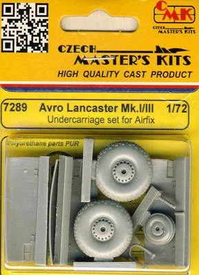 Cmk Avro Lancaster Mk.i / III Undercarriage Cerchi 1:72 Ruote Telaio Heckrad - Immagine 1 di 2