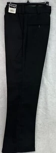 Tact Squad 7002 Polyester 4-Pocket Uniform Trousers SIZE 30 length 30" BLACK NEW - Picture 1 of 12