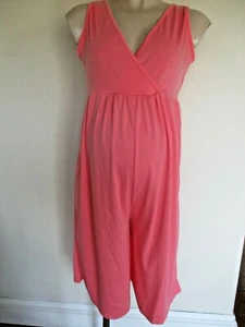 PINK OR BLACK MATERNITY & NURSING JUMPSUIT DUNGAREES SIZE 10 12 14 16 18 NEW - Picture 1 of 12