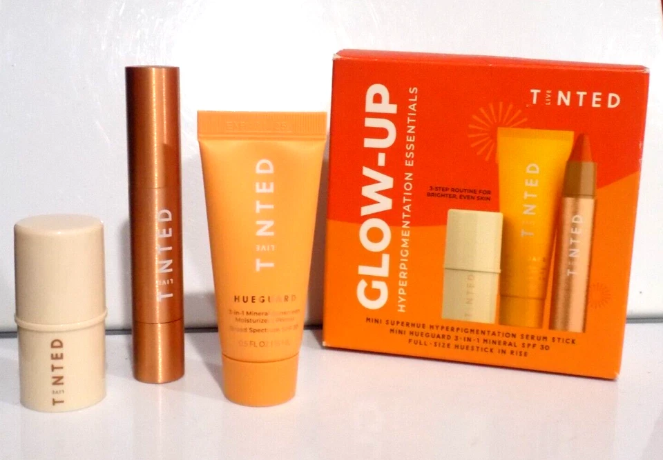 Live Tinted GLOW-UP HYPERPIGMENTATION ESSENTIALS "3 PIECE SET" *OPEN BOX* - Image 1 of 1