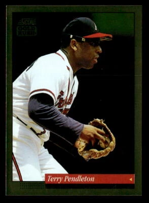 Terry Pendleton 1994 Score  Card #72 Atlanta Braves - Image 1 of 2