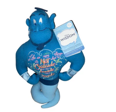 Disney Wisdom Collection Genie Plush #10/12 - Excellent Used Condition with Tag - Image 1 of 4