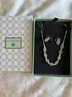BNIB Jon Richard Earrings And Necklace Gift Set