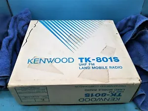 1 NOS Kenwood TK-801S UHF FM Radio mobile terrestre - Foto 1 di 10