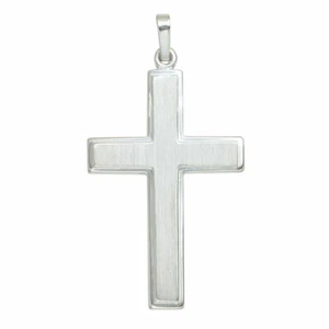 Pendentif Collier Croix 925 en Argent Sterling Collier Pendentif - Picture 1 of 1