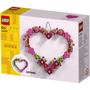 LEGO Heart Ornament 40638 NEW 2024