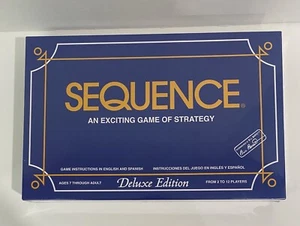 Sequence Deluxe Board Game by Jax 1995 SEALED BRAND NEW - Picture 1 of 4