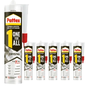 Montagekleber, Konstruktionskleber, Universalkleber 6 x 290ml - transparent - Bild 1 von 6