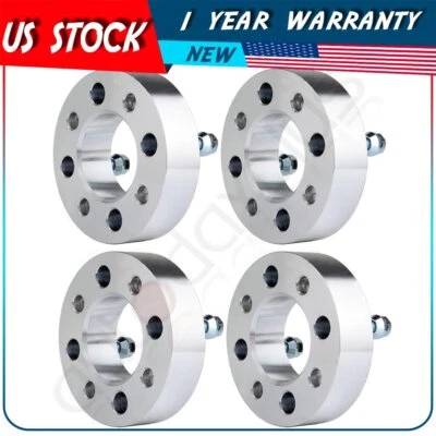 4Pc 1.5" ATV 4X110 Wheel Spacers 4X110 10x1.25 Fits 2004-2006 Yamaha Bruin 350 - Image 1 of 4