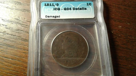 1811/0 Classic Head Large Cent - ICG G 04 Cover