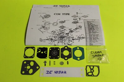 Подходит для воздуходувки Stihl BG56 BG86 FS56 карбюратор Zama C1M-S141 S151 C1M-S260 комплект карбюраторов - Изображение 1 из 2