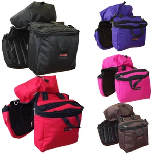 Bolsa lateral aislada desmontable Hilason 53AD 14X12X6 silla de montar de caballo - Imagen 1 de 29