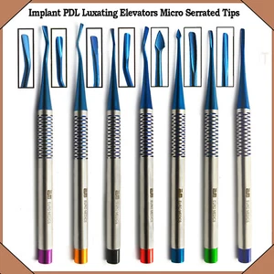 Elevadores PDL de luxación de dientes aflojar y elevar los dientes enchufes herramientas de laboratorio - Imagen 1 de 9