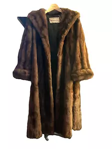 A Beautiful Vintage Full Length fur Coat - Picture 1 of 6