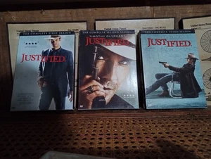 Justified - Seasons 1-3 - DVD - First, Second and Third Seasons - Picture 1 of 3