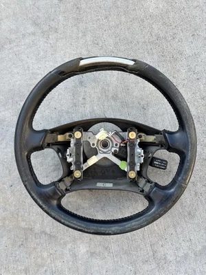 1998-2000 Toyota 4Runner 4 спицы рулевое колесо w круиз-контроль виниловый черный - Изображение 1 из 4
