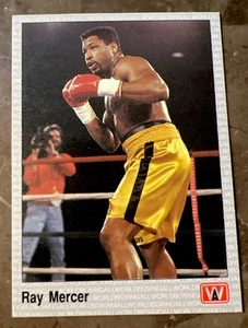 Boxing 1991 RAY MERCILESS MERCER HOF #113 AW Sports Card Vintage LEGEND NM/MT 😎 - Picture 1 of 2
