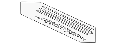 Genuine Acura 2002-2006 Acura RSX - Blade Wsw (600MM) 76620-S6M-305 - Image 1 of 2