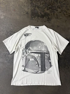 Camisa De Colección Star Wars Boba Fett Estampado 1995 Manga Corta Talla XL Foto 1 de 4