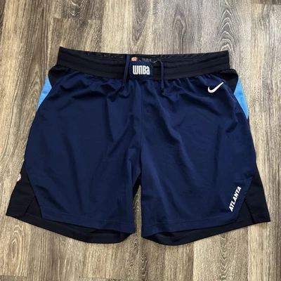 Pantalones Cortos Nike WNBA Atlanta Dream Team Emitidos Auténticos Aeroswift Talla 42+1 XXL Foto 1 de 4