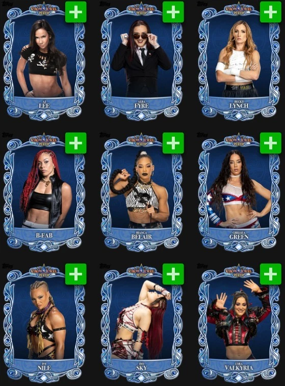 [DIGITAL] Topps Slam - Crown Jewel 25 S1 - Blue Sapphire Jewel Die-Cut - Pick - Image 1 of 1