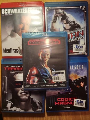 Blu Ray Lotto Arnold Schwarzenegger (True Lies, Commando, Codice Magnum, Conan) - Bild 1 von 4