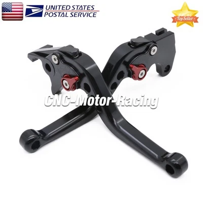 For Suzuki SV650 SV650X 2016-2021 Short Brake Clutch Levers Handle Adjustable - Image 1 of 4