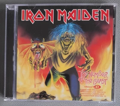 CD Iron Maiden The Number Of The Beast Maxi 2005 wie Neu! - Bild 1 von 3