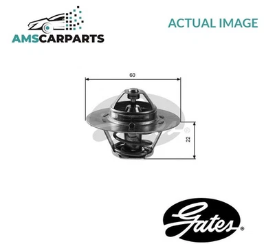 ENGINE COOLANT THERMOSTAT TH12488G1 GATES NEW OE REPLACEMENT - Image 1 of 4