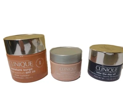 倩碧保湿浪涌,1 盎司 2.5 盎司和 1 盎司脱落日炭膏开封 — 第 1/4 张图片