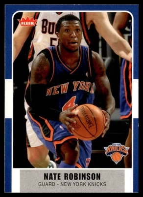 2007-08 Fleer 光面 Nate Robinson 纽约尼克斯队 #79 — 第 1/2 张图片