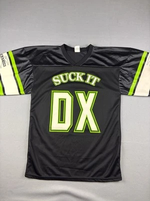 Camiseta De Colección D-Generation X Suck It Talla Mediana Negra WWE Lucha Personalizada Foto 1 de 4