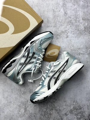 Asics Gel-Kayano 14 White Fjord Grey | Multiple Sizes | Next Day Delivery - Image 1 of 4