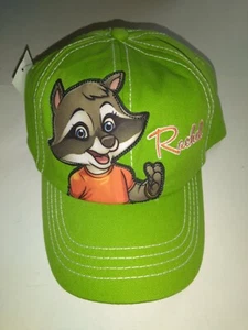 Great Wolf Lodge Rachel Raccoon Children Green Adjustable Hat Cap NWT - Picture 1 of 3