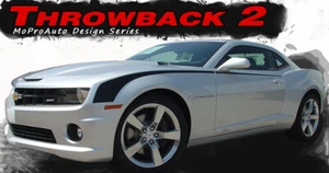 Chevy Camaro 2014-2015 Throwback Hockey Stick Stripes 3M Vinyl Graphic Decal SS - Picture 1 of 7