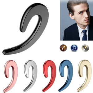 Bone Conduction Wireless Bluetooth Earpiece Headset Hands-free Earphone with Mic - Picture 1 of 17