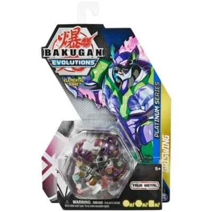 Bakugan Evolutions Platinum ELEMENTAL RARE GRISWING Metal Spin Master New - Picture 1 of 3