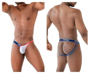 PPU 2308 One Side Mesh Jockstrap Farbe Blau - Bild 1 von 10