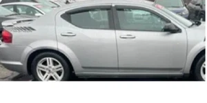 Protectores de lluvia AVS contra humo viseras de ventilación 3M cinta adhesiva para Dodge Caliber 2008-2014 sedán - Imagen 1 de 4