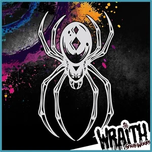 Spider #3 - Plantilla de plantilla de aerógrafo reutilizable - Imagen 1 de 4