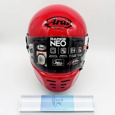 Arai Casco Cara Completa Concept-x Japón RAPIDE NEO ROJO Brillante Talla XL 61-62cm Nuevo Foto 1 de 4